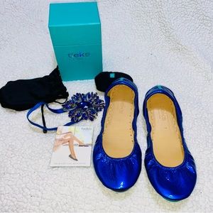 Sapphire Patent Tieks Size 7